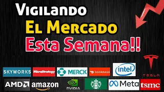 Oportunidades Para Esta Semana | Continúan Los Earnings| AMZN, AMD, GOOG, FB, TSLA, SBUX,  UPS, MSFT