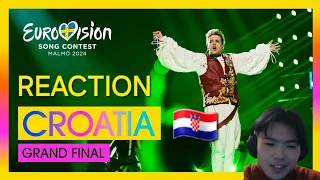 Baby Lasagna - Rim Tim Tagi Dim | Croatia 🇭🇷 | Grand Final | Eurovision 2024 | CANADIAN REACTION
