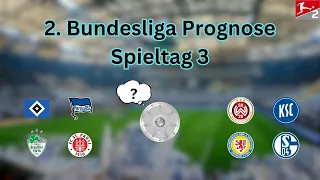 2. Bundesliga Prognose Spieltag 3 | Alle Spiele Saison 2023/2024