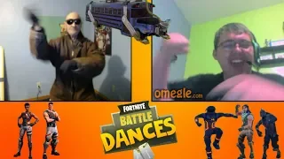 Old Man Does FORTNITE EMOTES On Omegle!