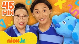 40 minutos de momentos FAMILIARES en Las pistas de Blue y tú 💙 | Nick Jr. en Español