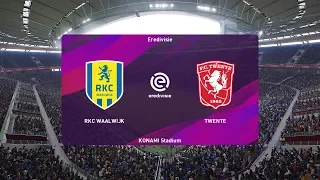 PES 2020 | Waalwijk vs Twente - Netherlands Eredivisie | 20 December 2019 | Full Gameplay HD