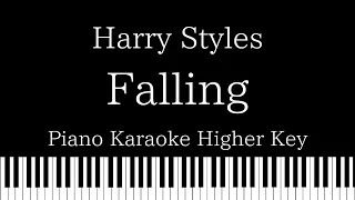 【Piano Karaoke Instrumental】Falling /  Harry Styles【Higher Key】