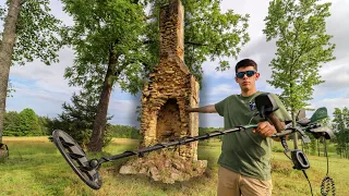 Metal Detecting! What Treasures Will I Find Inside This Old Chimney? | Depths of History