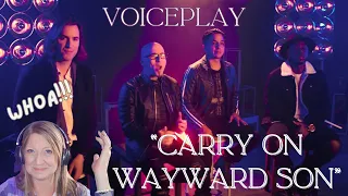 Reaction To VoicePlay Cover "Carry On Wayward Son" | Totally IMPRESSED With This One!!!