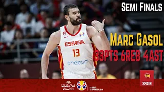 Marc Gasol Highlight 33pts 6reb 4ast Spain vs Australia FIBA World Cup, Sep.13 2019