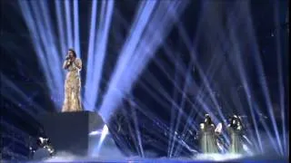 Rehearsal Albania Eurovision 2014: Hersi - One night's anger