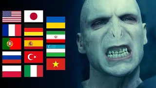 Voldemort Laugh In different languages   Harry Potter Movie Scene