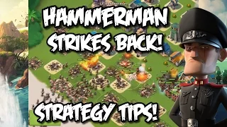 Boom Beach New Event: How to win at Hammerman Strikes Back! Basic Strategy Tip Guide/Tutorial!