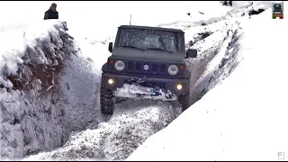 Il ritorno del Nuovo Suzuki Jimny sul ghiaccio! E Mirko rischia grosso!