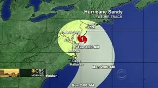 Hurricane Sandy could be a "Frankenstorm"