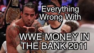 Everything Wrong With WWE Money In The Bank 2011