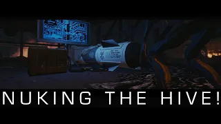 NUKING THE HIVE! - Arma 3 Aliens: Escalation