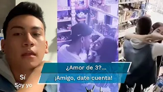 Hombre descubre a su mejor amigo besándose con su novia; su caso se hace viral