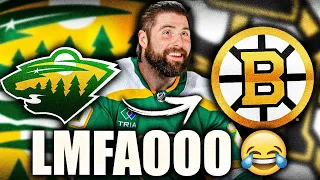 THE FUNNIEST TRADE THIS DEADLINE… PAT MAROON TO THE BOSTON BRUINS TO JOIN BRAD MARCHAND