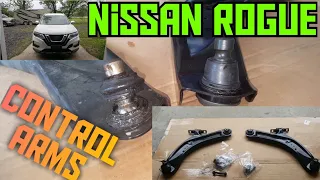 How to replace the front control arms on a 2017 Nissan Rogue