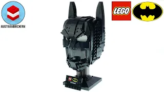 Lego Batman 76182 Batman Cowl - Lego Speed Build Review