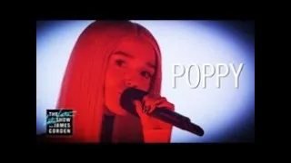 poppy - time is up - live on the late late show