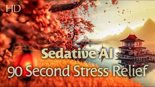 90-Second Stress Relief: Sedative- Quick Serenity & Healing Visuals for Busy Lives - AI Art