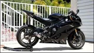 2008 Yamaha R6 Full Yoshimura TRC Sound - HD