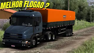 FLOGÃO ETS2 1.47 - CURVA DOS MENINO DO SEU NENE PT2!!🛸👽