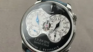 F.P. Journe Chronometre a Resonance Black Label Watch Review