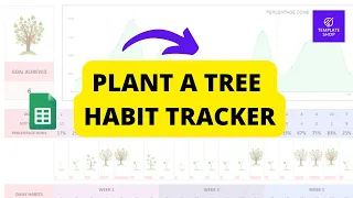 Habit Tracker Plant a Tree - Step By Step Tutorial
