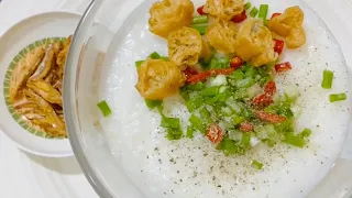 How to make McDonald’s Chicken Porridge | Chinese Chicken Congee | Cara Masak Bubur Ayam McD #McD