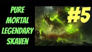 Pure Mortal Legendary Skaven Campaign #5 (Queek) -- Total War: Warhammer 2