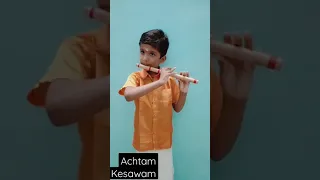 |Achutam Kesawam| Flute Play|Dutta siva Kartik|shorts#