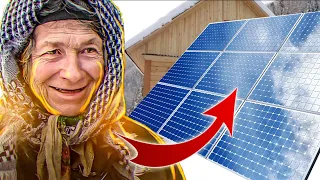 Agafya Lykova Latest news 2021. Solar panel delivered