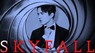 D I M A S H---SKYFALL (A 007 Dimash fantasy video-- (Fan-made Video)