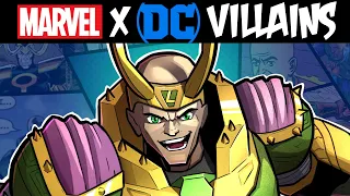 AVENGERS and JUSTICE LEAGUE VILLAIN FUSIONS (Stories and Speedpaint)