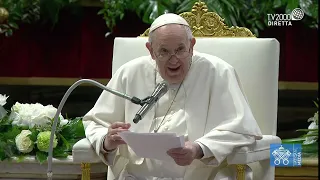 L'Omelia di Papa Francesco nella domenica dedicata alla Divina Misericordia, 24 aprile 2022