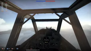 War Thunder 1.53  Работа парой в СБ. Часть 2. BF-109G6