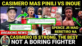 NAG REQUEST NA! CASIMERO vs INOUE ang GUSTO NG MGA HAPONES | Spence Jr Posibleng Magretiro