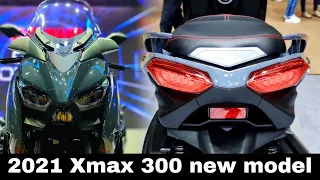 2021 All new Yamaha Xmax 300 New model first look.