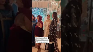 Nida Yasir Sanam Jung Amar khan kinza Hashmi in Saboor Aly Ansari waleemaa