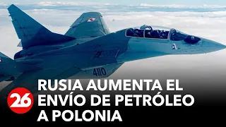 Polonia dispuesta a enviar aviones de combate a Ucrania pero con la OTAN