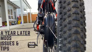 DIY Electric Bike (eBike) w/ Conversion Kit: One Year Later