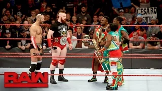 The New Day congratulate Cesaro: Raw, Dec. 19, 2016