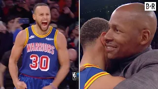 Stephen Curry BREAKS Ray Allen’s NBA Record For 3PM At MSG 🐐