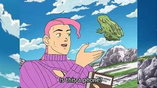 Is that a PHONE? | JoJo's Bizarre Memes V99