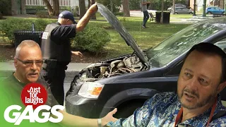 Cop Destroys Your Car Prank!!