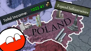 How I made Poland a SUPER TALL nation while being in CONSTANT WAR