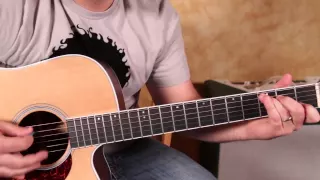 How to Play Johnny Cash on Acoustic Guitar  Jackson - Tutorial