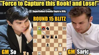 SuperUnited Croatia Rapid & Blitz | Wesley So VS Ivan Saric | Day 2 Blitz Round 15