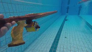 Test Orcania 100 invert roller underwater