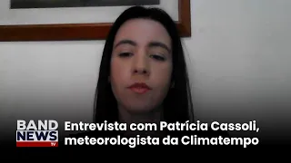 Hoje: nova frente fria avança sobre o sul do Brasil | BandNews TV