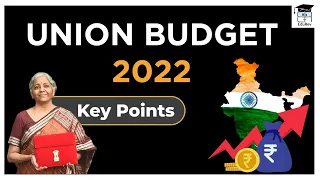 Union Budget of India 2022 - Key Features | Indian Economy | UPSC Prelims/Mains 2022-23